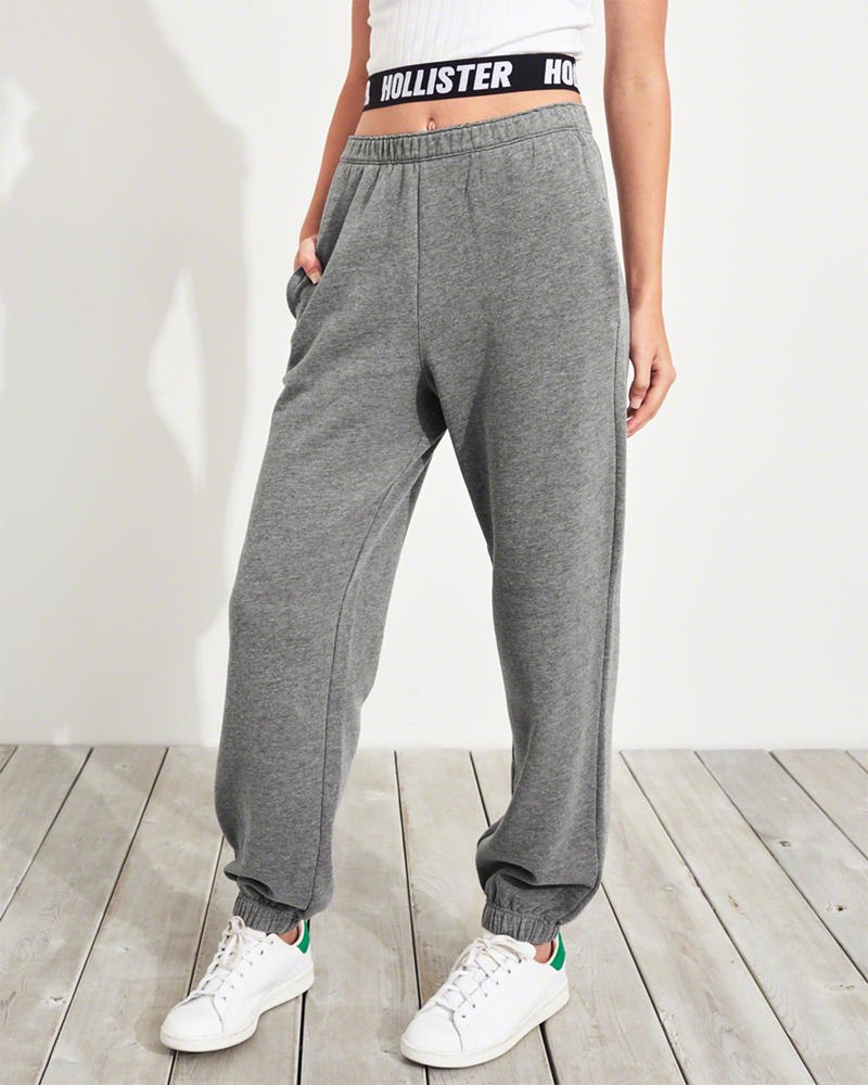 Hollister boyfriend sweatpants sale